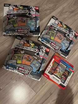 Poster Pokémon boxes collection