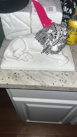 Rare Meissen Big Five Porcelain Lion 