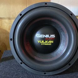 New 12" Genius Audio Vulkan Xtreme 4000w Max Power Subwoofer  $380 each  