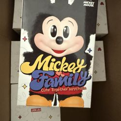 Mickey Family Popmart Vinyl Keychains