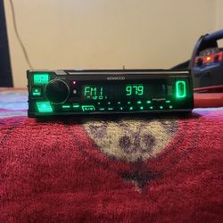 Kenwood Car Stereo With Bluetooth 