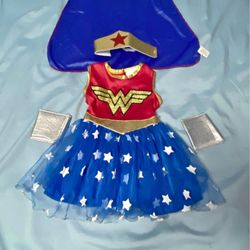 Disfraz De La Mujer Maravilla Para Niña 