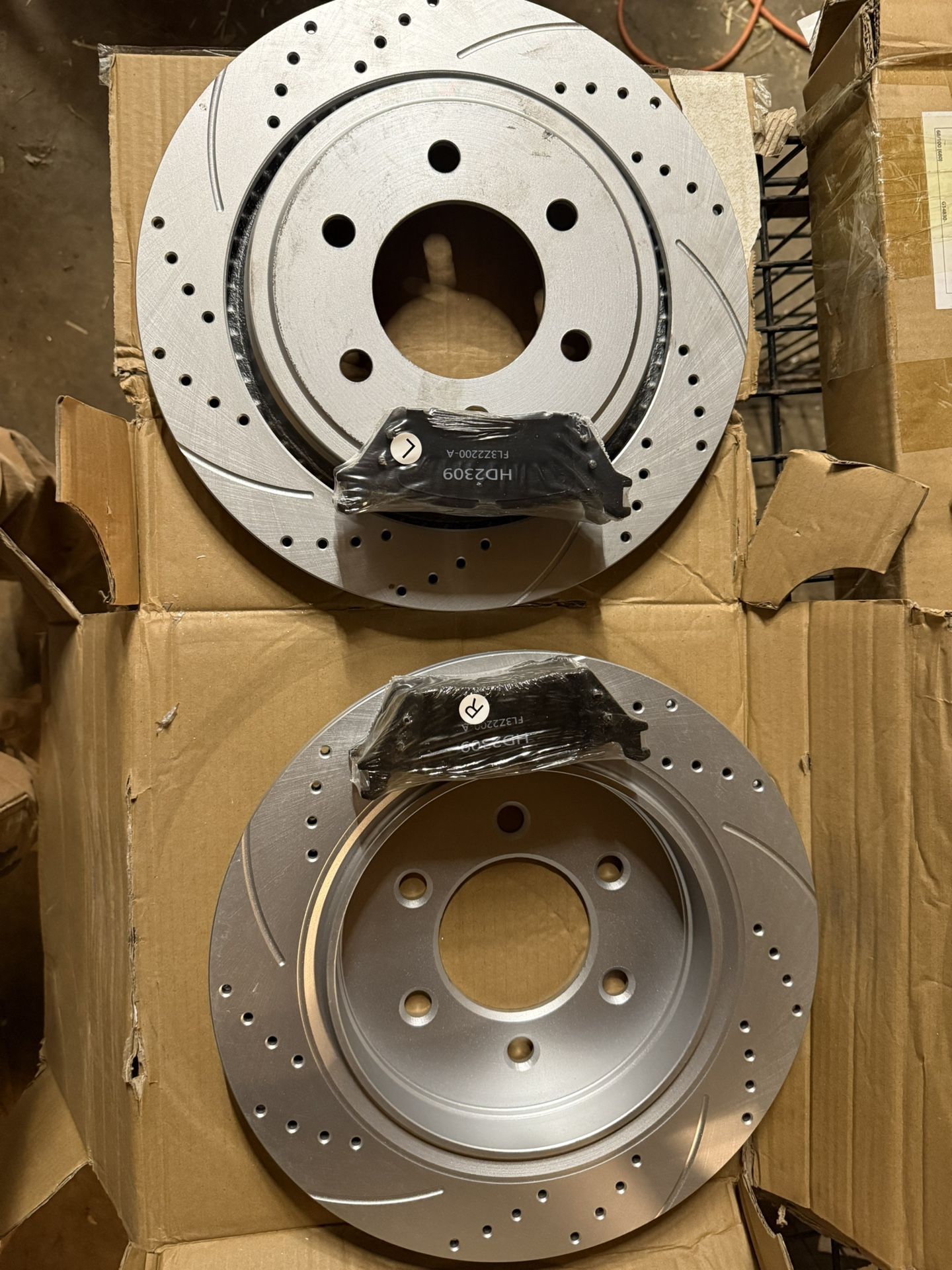 Brake Pads And Rotors (unsure Of What Vehicle)