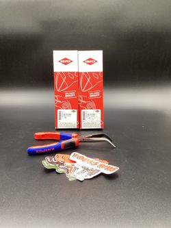 KNIPEX 8" LONG NOSE PLIERS w/ CUTTER 40(EACH)**(FINANCIAMOS/WE FINANCE)**