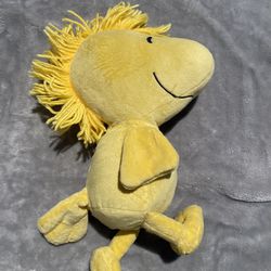 Kohls Cares Woodstock Plush 12" Yellow Bird Stuffed Animal Peanuts Charlie Brown