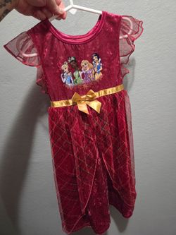Princess night gowns or toddler play dresses 4t/ fall outfit 4t blue bows