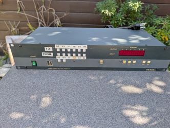 Kramer VS-606XL 6x6 Video Audio switcher