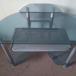 Glass Computer Desk