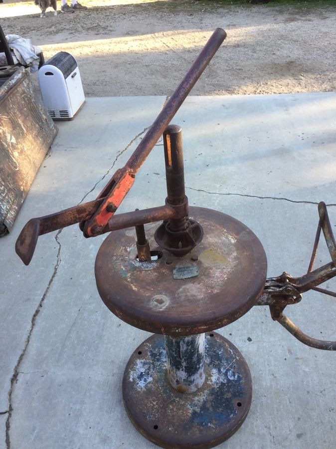 Old Coats Tireman Model 3 Star Manual Tire Changer Rat Rod Vintage for