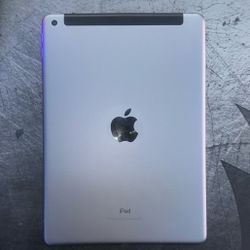 iPad 6th Gen – 128GB Wi-Fi + Cellular (Unlocked) + Charger & Case