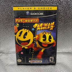 Pac Man Vs & Pac Man World 2 Nintendo GameCube, TESTED & WORKING!