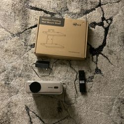 Projector With Included Floating Wall Mount 