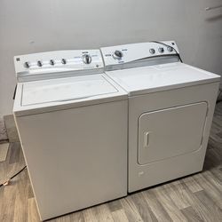 Kenmore washer and gas dryer