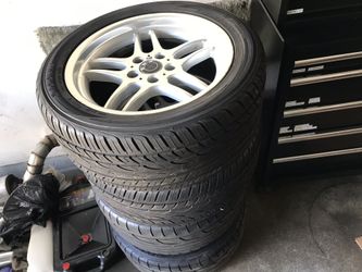 M parallels staggered with good tires