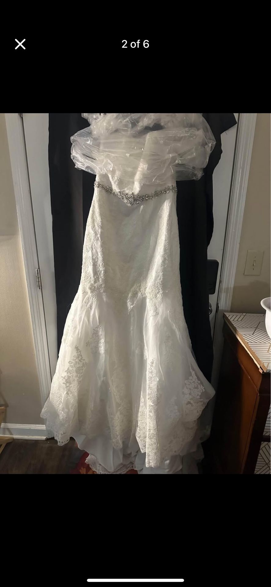 David’s Bridal Wedding Dress Brand New With Tags Size 12