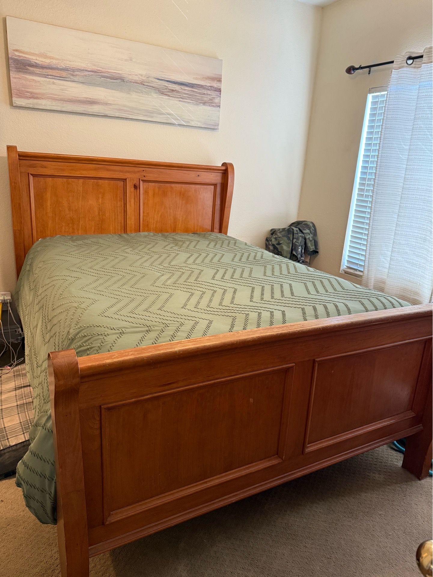 Queen Bed and Dresser