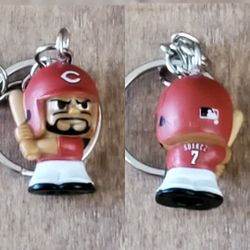 MLB Reds Key Chain