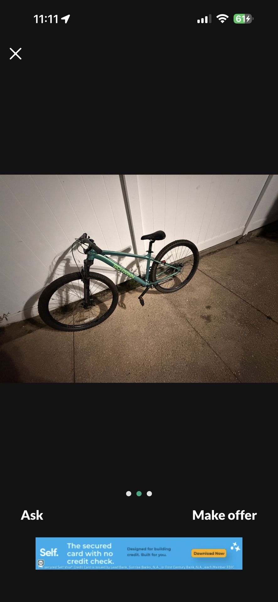 Schwinn Axum Sport Adult Unisex 29-in. Mountain Bike, Medium Frame, Green