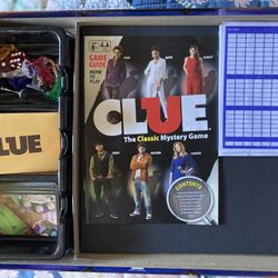 Clue board game Like New 