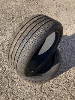 Two Goodyear 255/40/20 Eagle F1 Tires Tesla Model Y