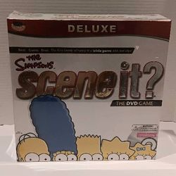 Simpsons Scene It Deluxe Game Sealed