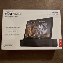 lenovo smart tab m10 with amazon alexa
