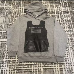 grey soldier hoodie