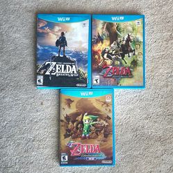 Lote Zelda Wii U 3 juegos originales – Muy buen estado