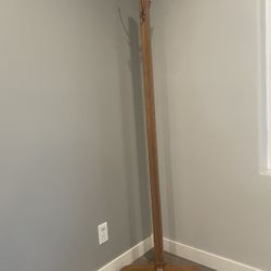 Vintage Solid Oak Coat Rack