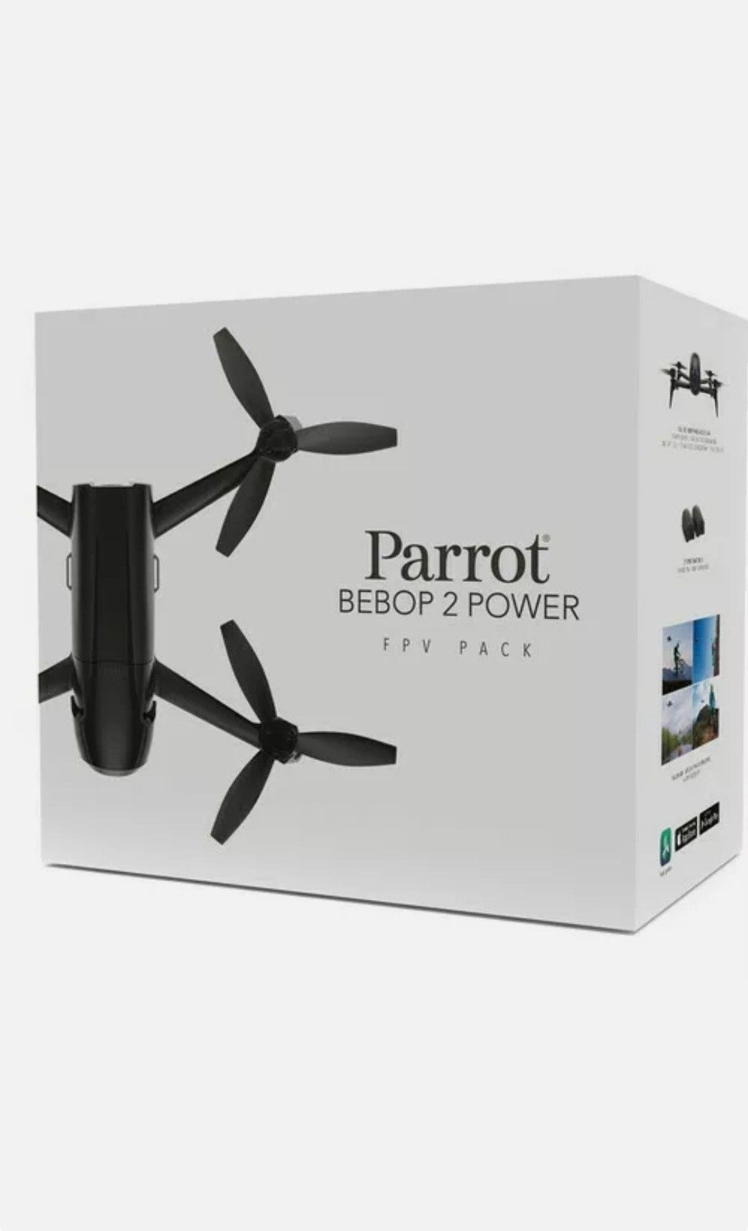 Bebop 2 Power FPV Bundle-extra batt-backpack / willing to trade for galaxy tablet