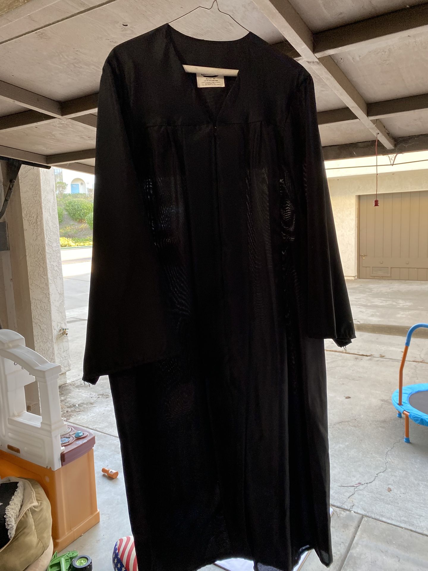 Black Graduation Gown