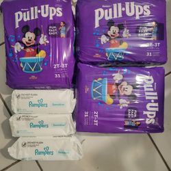 Pull Ups And Wipes