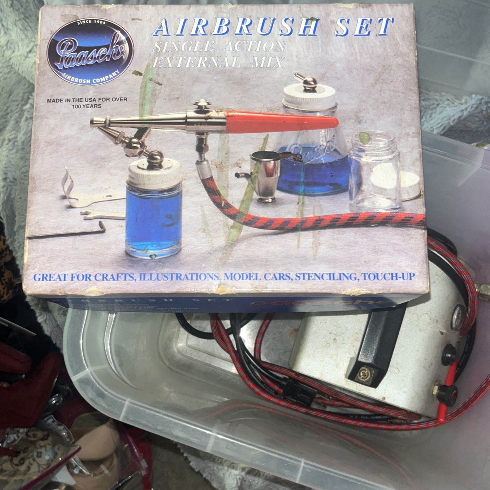 Paasch Iwata Airbrush Compressor Set