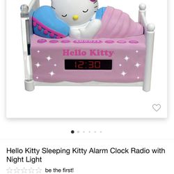 Hello Kitty Alarm Clock 