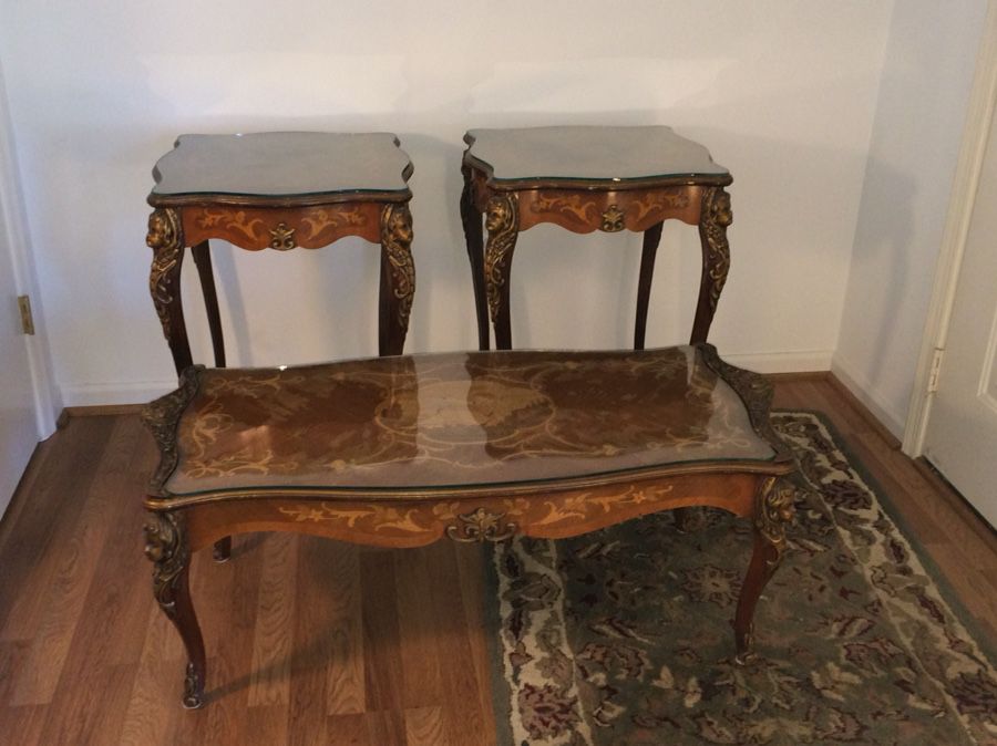Antique Coffee / End Table Set