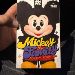 Pop Mart Disney Mickey Family Cute Together Keychain blind box.  
