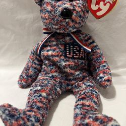 TY 2000 "USA" Beanie Baby, With Tag/tash, Retired