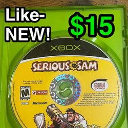 🎮 Like-NEW Serious Sam – Original Xbox Game ($15) 🎮