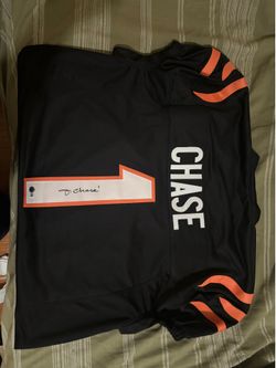 Jamarr Chase Cincinnati Bengals Jersey Auto Beckett Authenticated