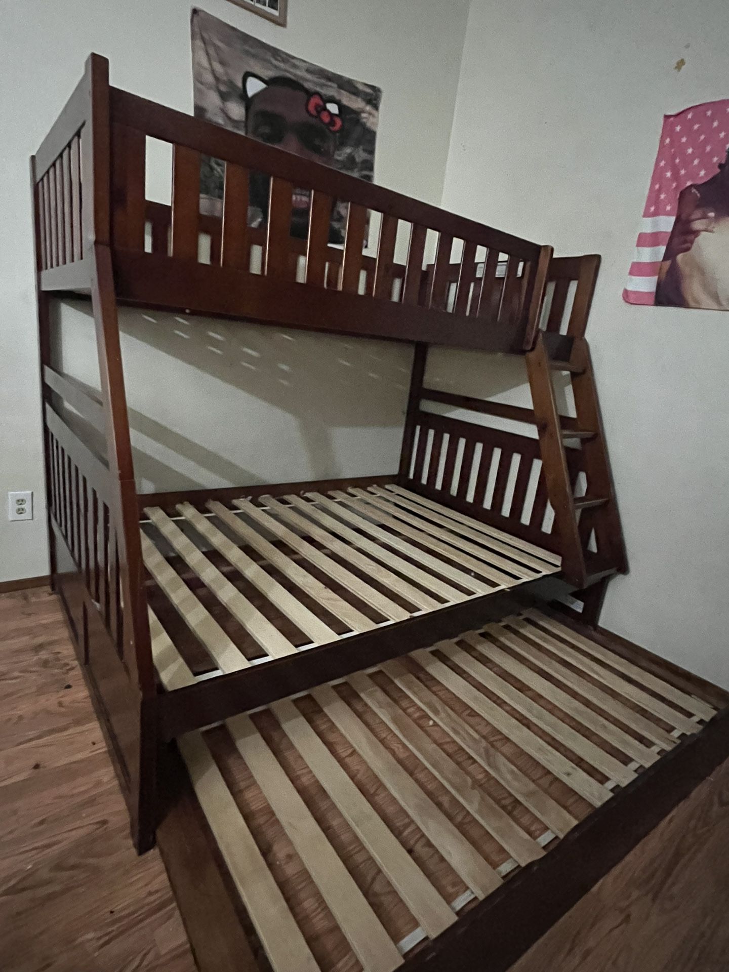 Bunk beds with a trundle