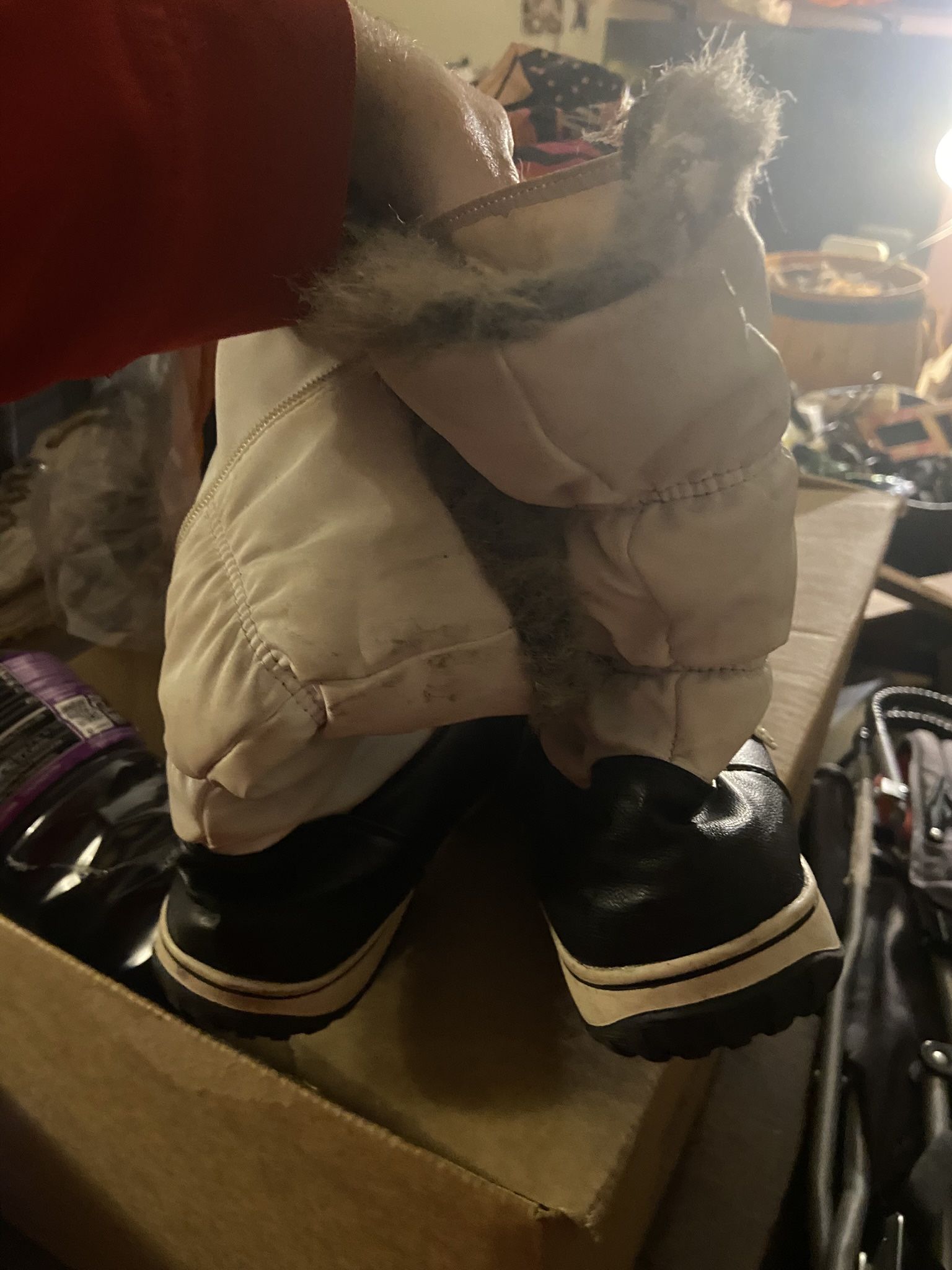 White Snow Boots