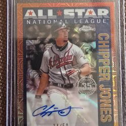 Chipper Jones Auto