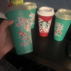 Starbucks Christmas Holiday Cups