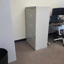 Gray File Cabinet