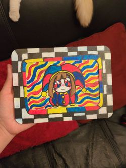 The Amazing Digital Circus Pomni Painting