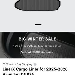 LinerX Cargo Liner For Hyundai Ioniq 5 25-26