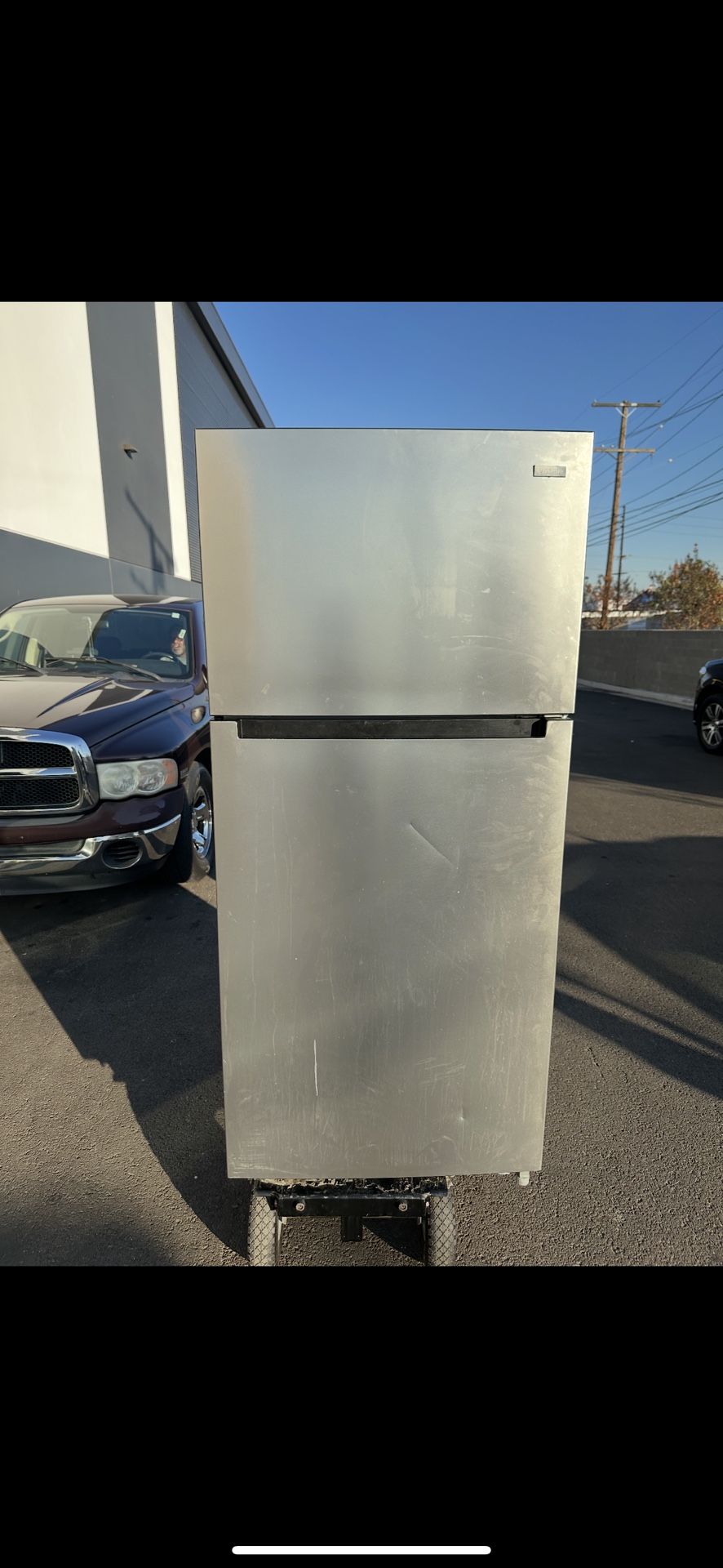 Grey Refrigerator 
