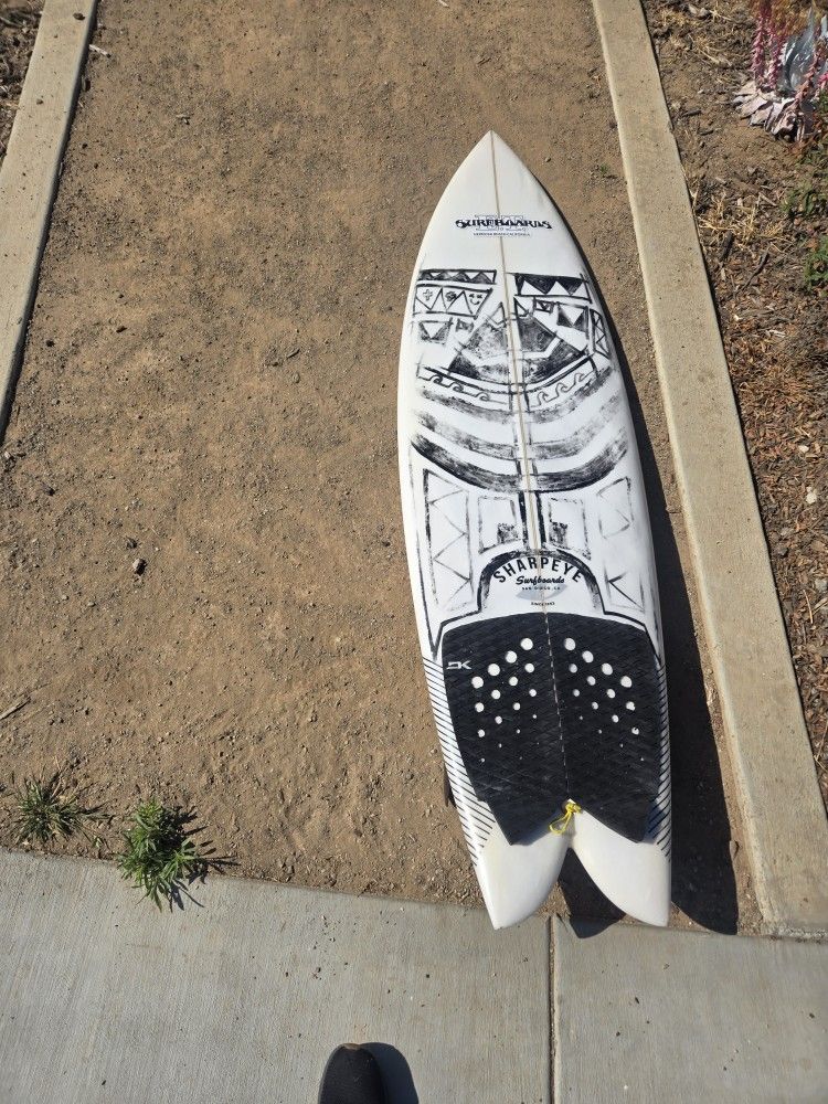 6'2 Sharpeye Maguro Fish Surfboard