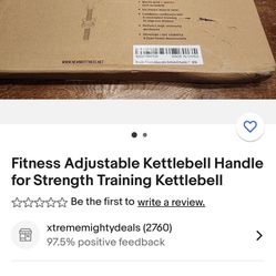 Adjustable Kettlebell Handle