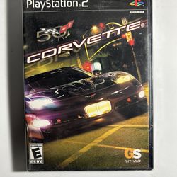 Corvette PlayStation 2 Video Game New